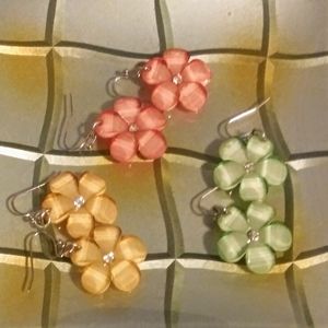 Floral Earrings Custom Made